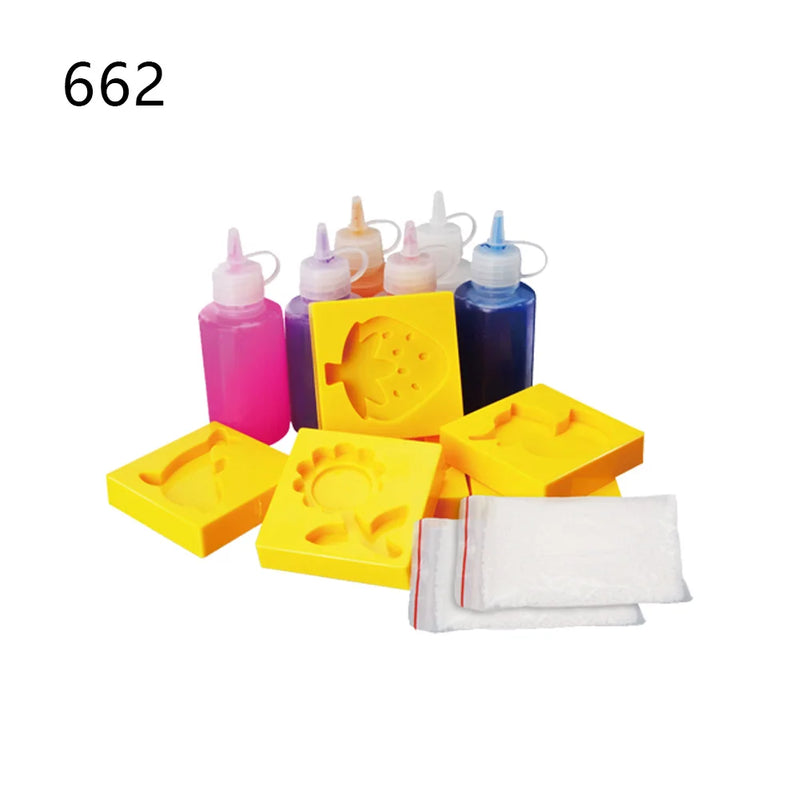 Kit de Manualidades Criaturas Marinas Mágicas en 3D
