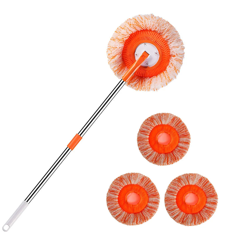 360° Rotating Microfiber Mop with Extendable Handle