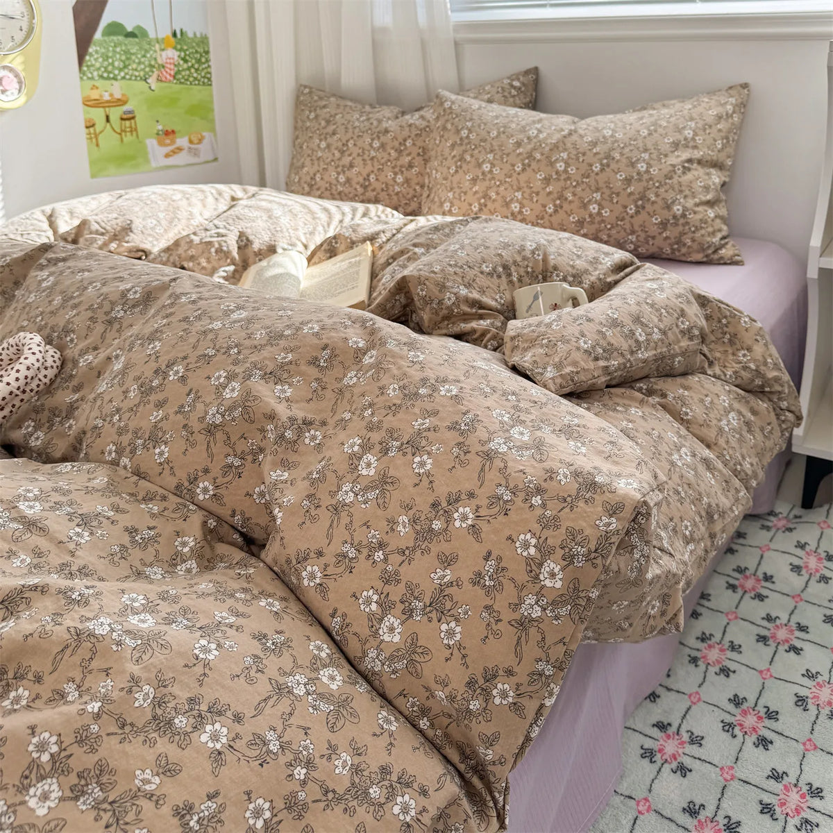 Ultra-Soft Microfiber Duvet Cover Set with Pillowcases