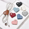 Durable Leather Cable Protectors for Charging Cords