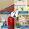 Heavy-Duty Magnetic Hooks for Home & Office Organization