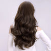 24-Inch Wavy Half Wig with Secure Clips