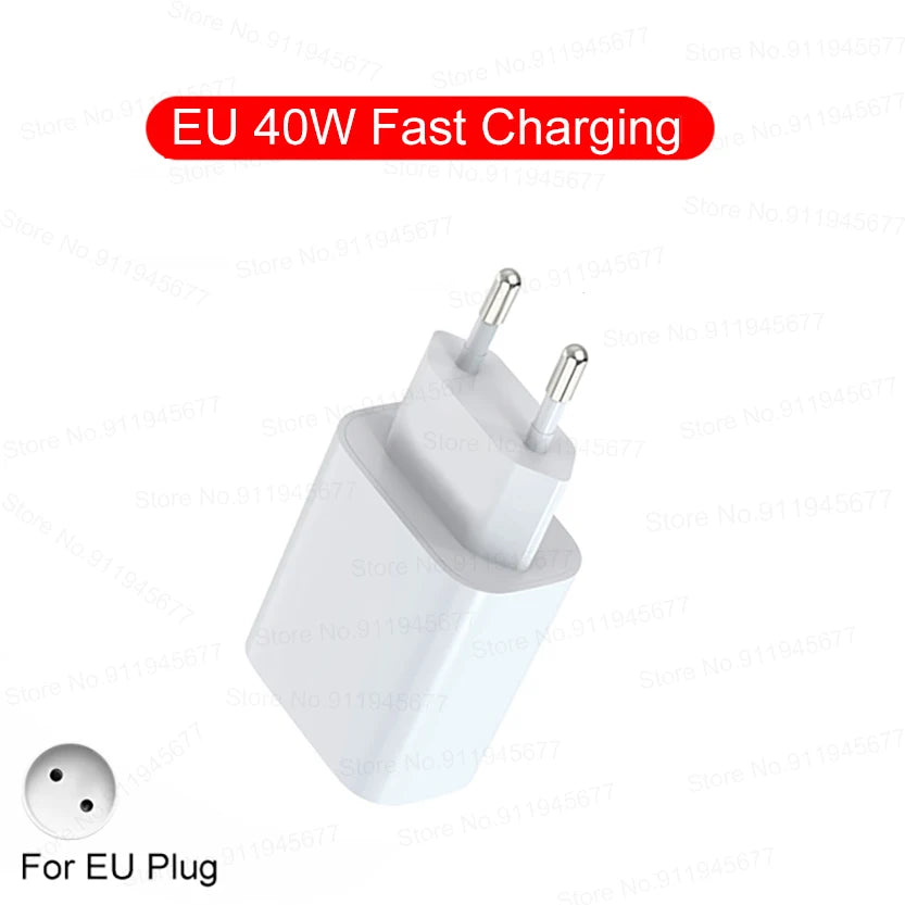USB-C 40W Fast Charger with 1M Cable for iPhone