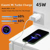 Xiaomi 45W Turbo Fast Charger with USB-C Cable