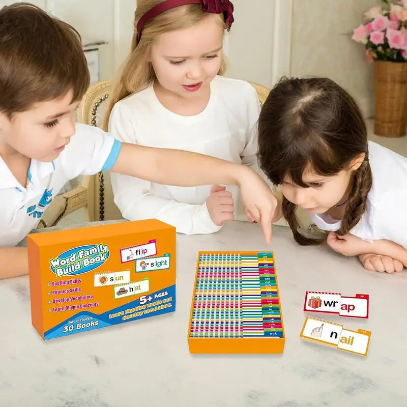 Phonics & Rhyme Flashcard Flip Book