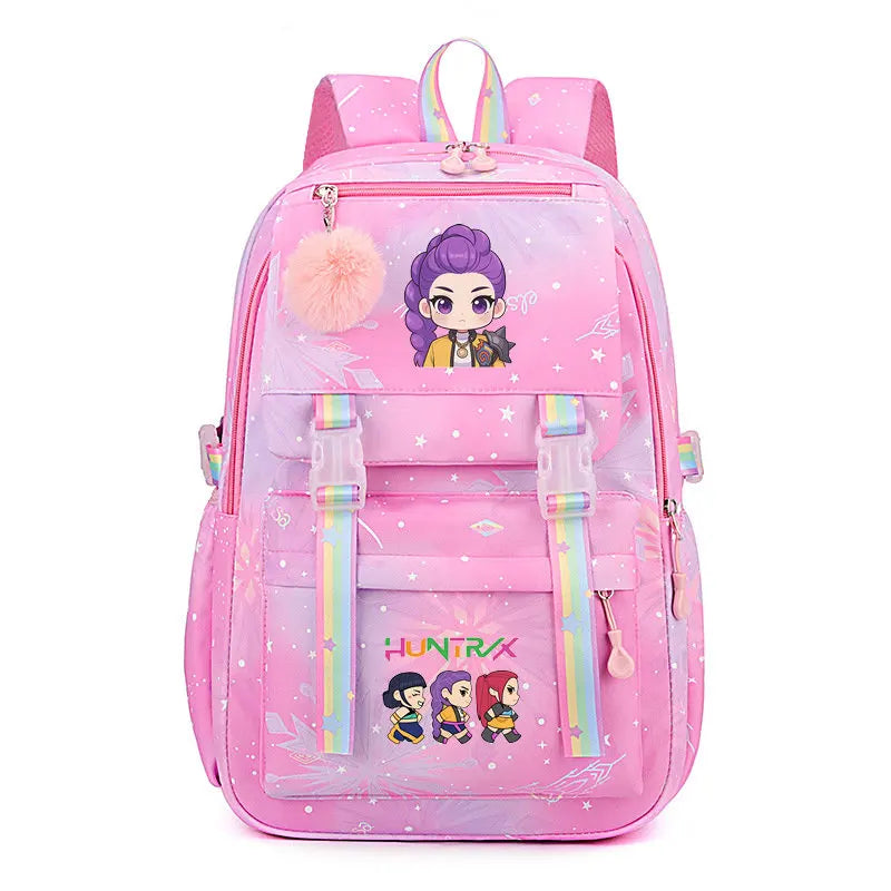 Stylish Letter Print Nylon Backpack for Everyday Use