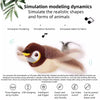 Interactive Chirping Bird Plush Toy for Cats
