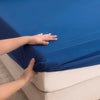 Waterproof Fitted Bed Sheet with 360-Degree Elastic Band