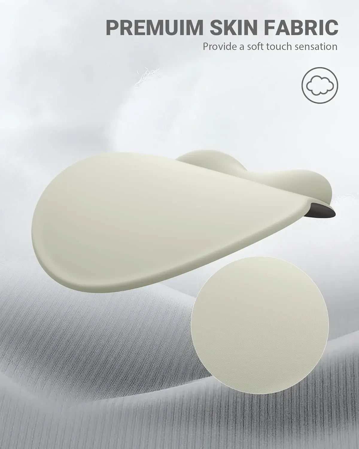 Ergonomic Mouse Pad with Gel Wrist Support