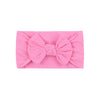 Baby Girl Cotton Headbands with Bows (Set of 3, 4, 6, or 12)