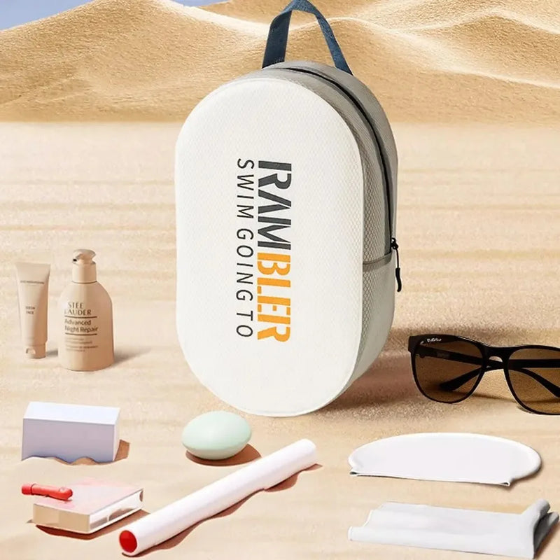 Transparenter wasserdichter Dry Bag mit Netzfach