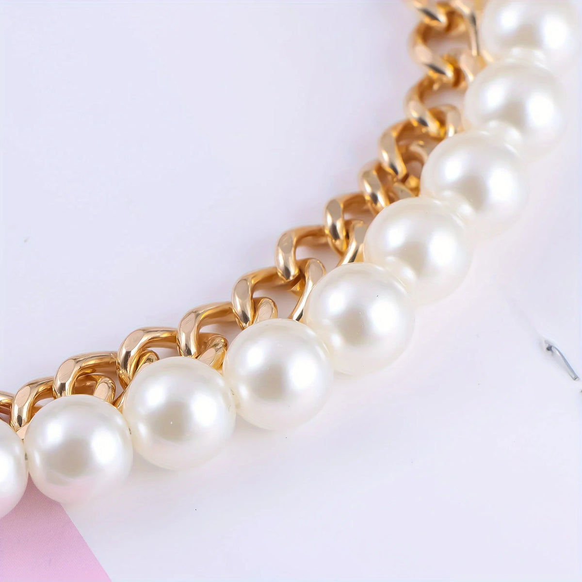 Pearl Purse Chain Handle for Bags and Handbags