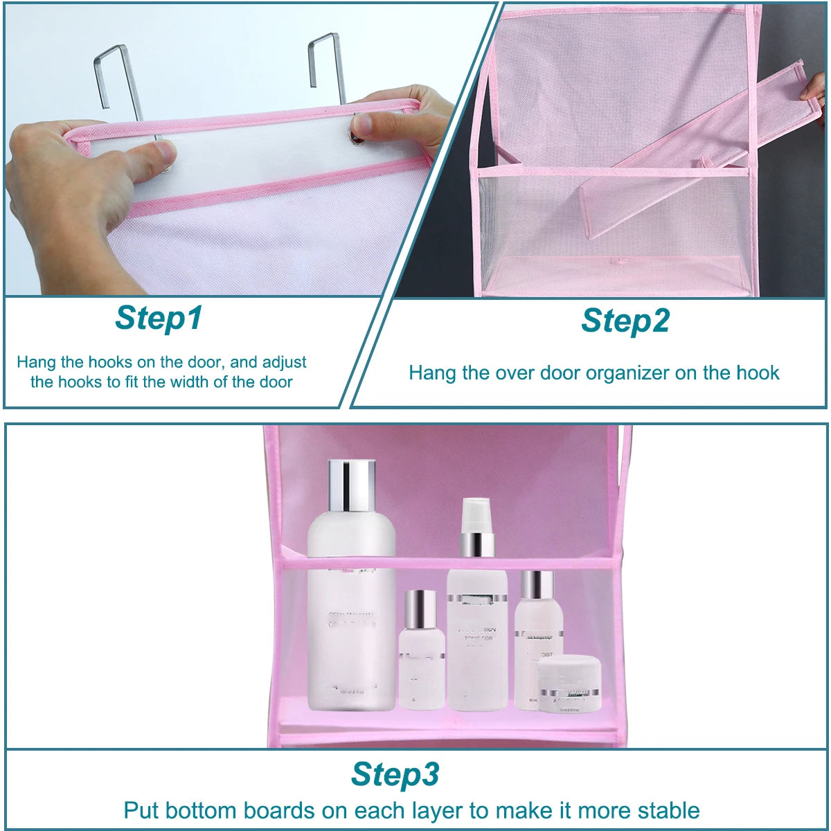 Multi-Tier Hanging Storage Organizer for Accessories, Toys, and More