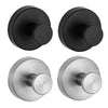 Stainless Steel Suction Cup Hooks for Bathroom & Kitchen