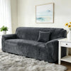 Stretch Velvet Non-Slip Sofa Cover for L-Shaped Couches