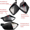 Universal Motorcycle Rearview Mirrors with Wide-Angle Lens
