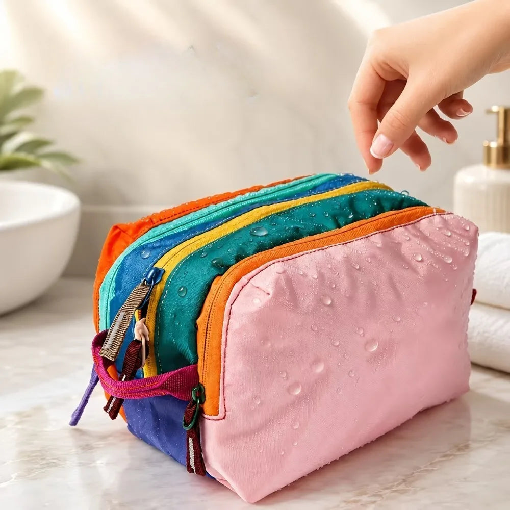 Dopamine Color Multi-Compartment Toiletry Bag