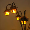 Vintage Solar-Powered Garden Lantern