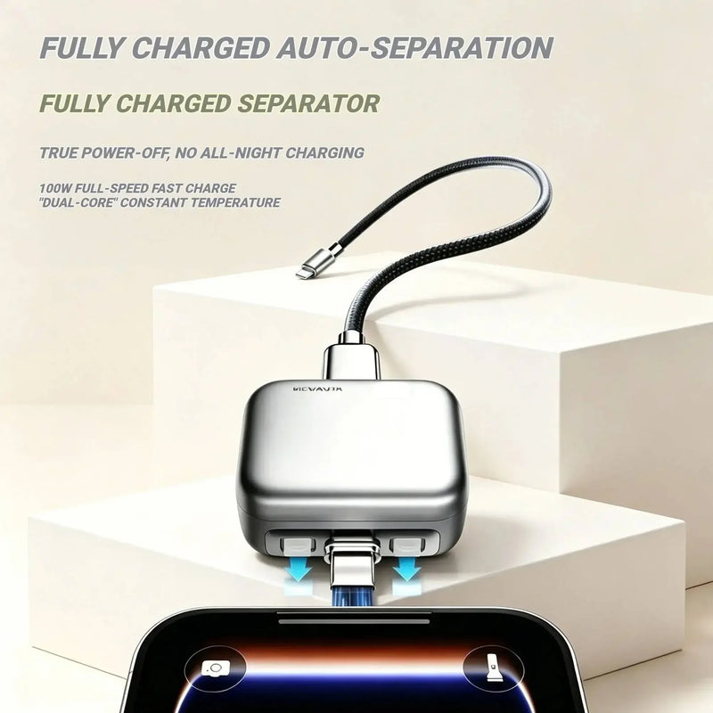 Auto-Disconnect USB-C Charging Adapter