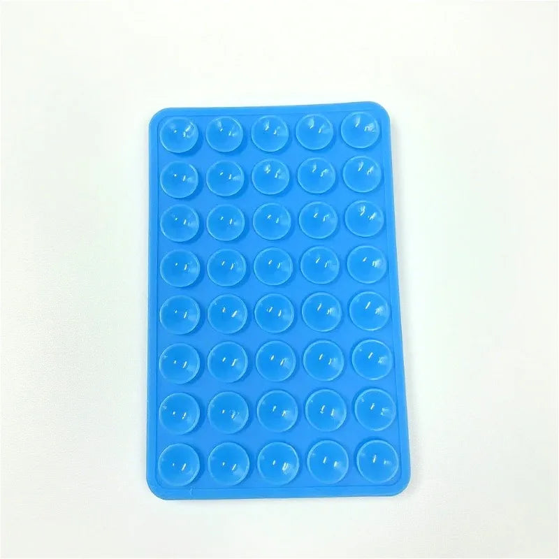 Silicone Suction Cup Phone Grip with Double-Sided Adhesive