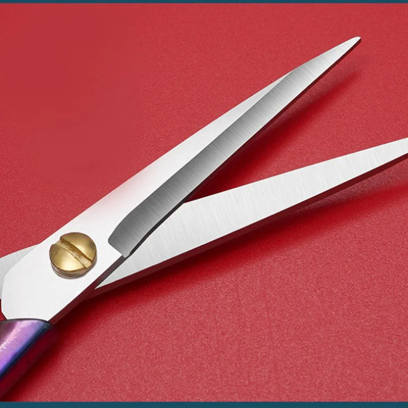 Vintage Stainless Steel Sewing Scissors for Fabric and Embroidery