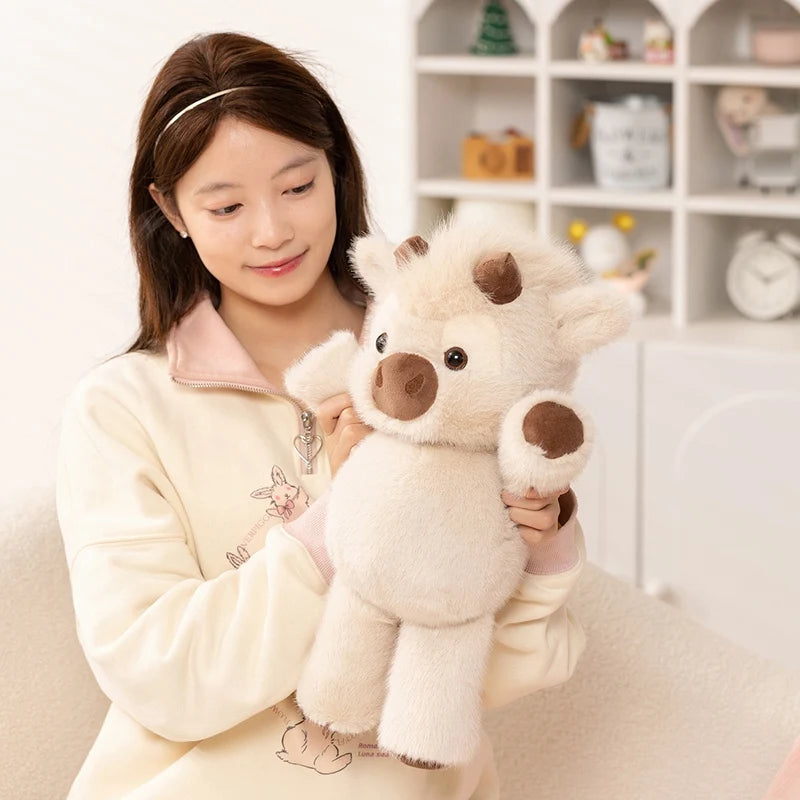 Cute Highland Cow Plush Toy
