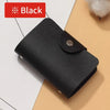 Compact Leather Card Holder Wallet with 24 Slots