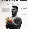 UFC Fighter Canvas Wall Art - MMA Boxing Poster for Gym & Man Cave Decor