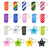 Silicone Shoe Charm Holder Keychain Board
