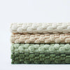 Boho Corduroy Square Pillow Cover - Farmhouse Neutral Decor