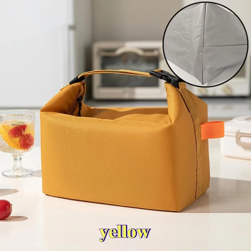 Insulated Lunch Bag for Adults – Waterproof Oxford Tote with Leakproof Lining