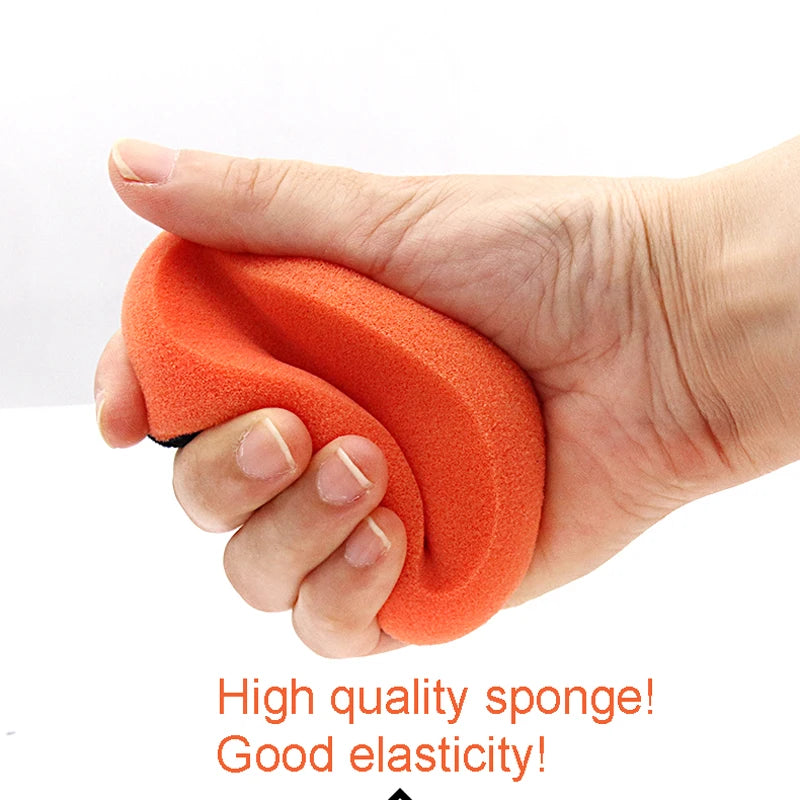 Ergonomic Car Wax Applicator with Replaceable Foam Pads