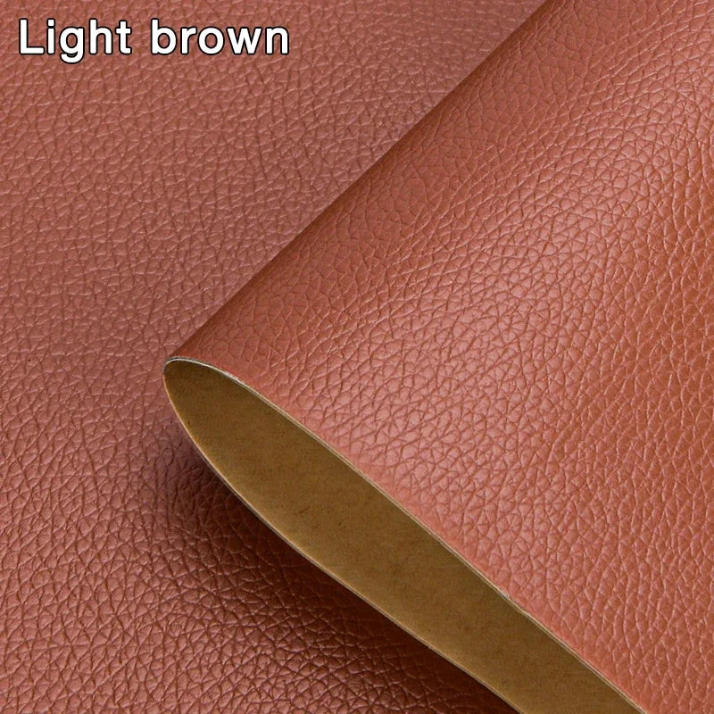 Self-Adhesive Leather Repair Patch Tape for Sofas, Car Seats & More