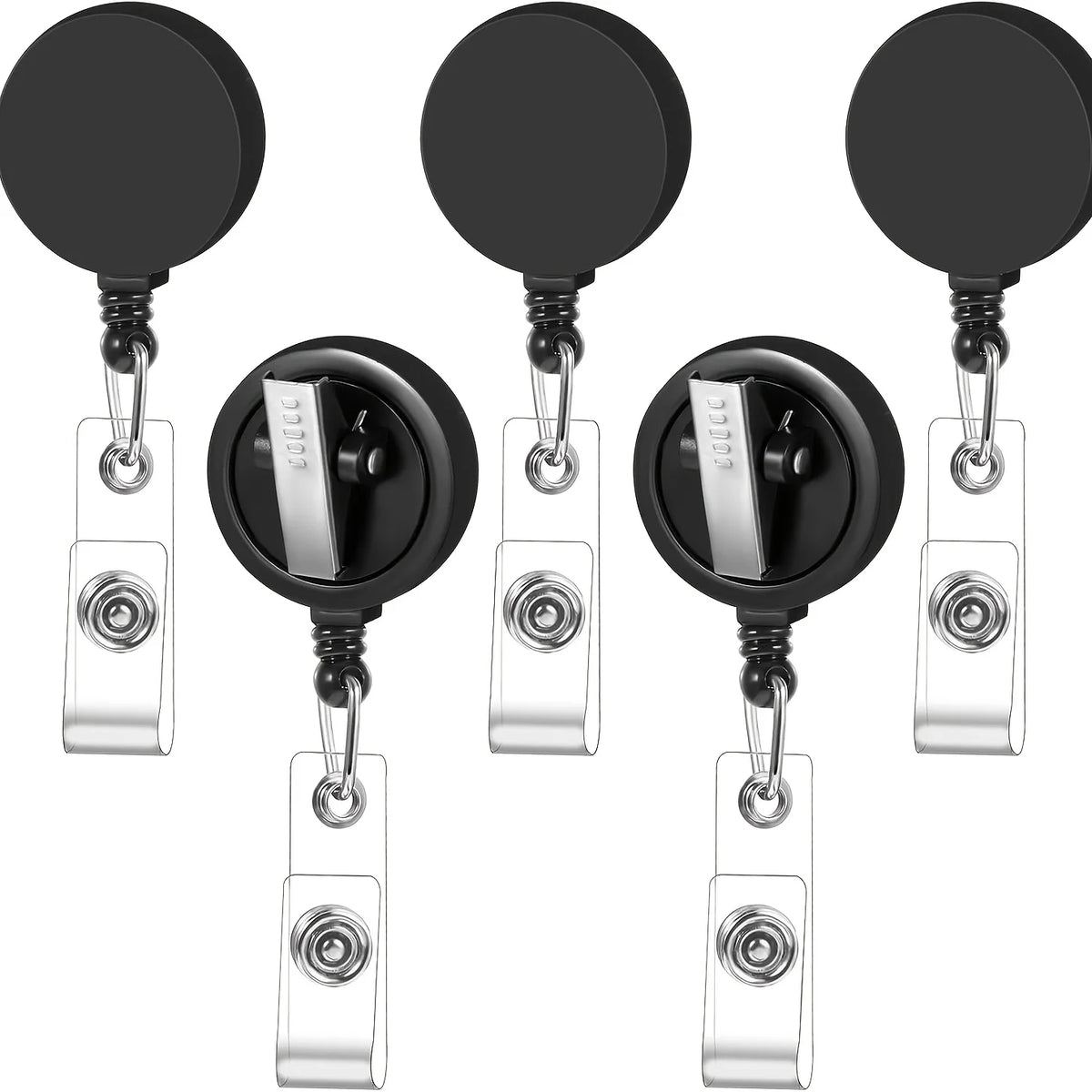 Retractable Badge Reel with Rotating Clip