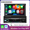 7-Inch Retractable Wireless CarPlay & Android Auto Head Unit