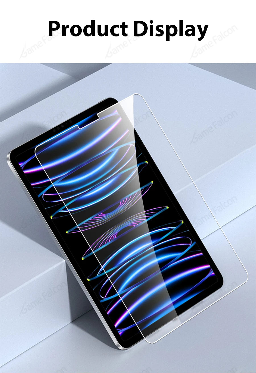 Premium Tempered Glass Screen Protector for iPad