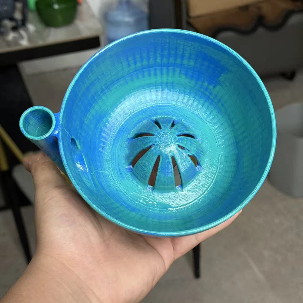 Self-Spinning Fruit & Vegetable Washer Bowl with Drain Holes