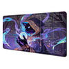 Fantasy Card Playmat with Rabbit Archer & Raccoon Design