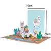 3D Pop-Up Sports Greeting Card