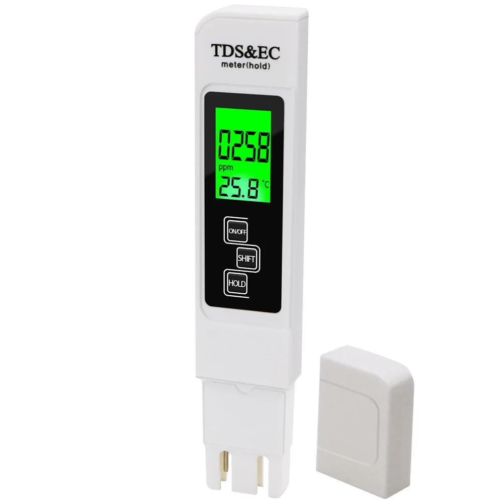 3-in-1 Digital TDS/EC/Temperature Water Quality Tester Pen