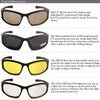 Tactical Polarized Sunglasses with 4 Interchangeable Lenses