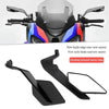 Universal Motorcycle Side Mirrors with Adjustable Winglets