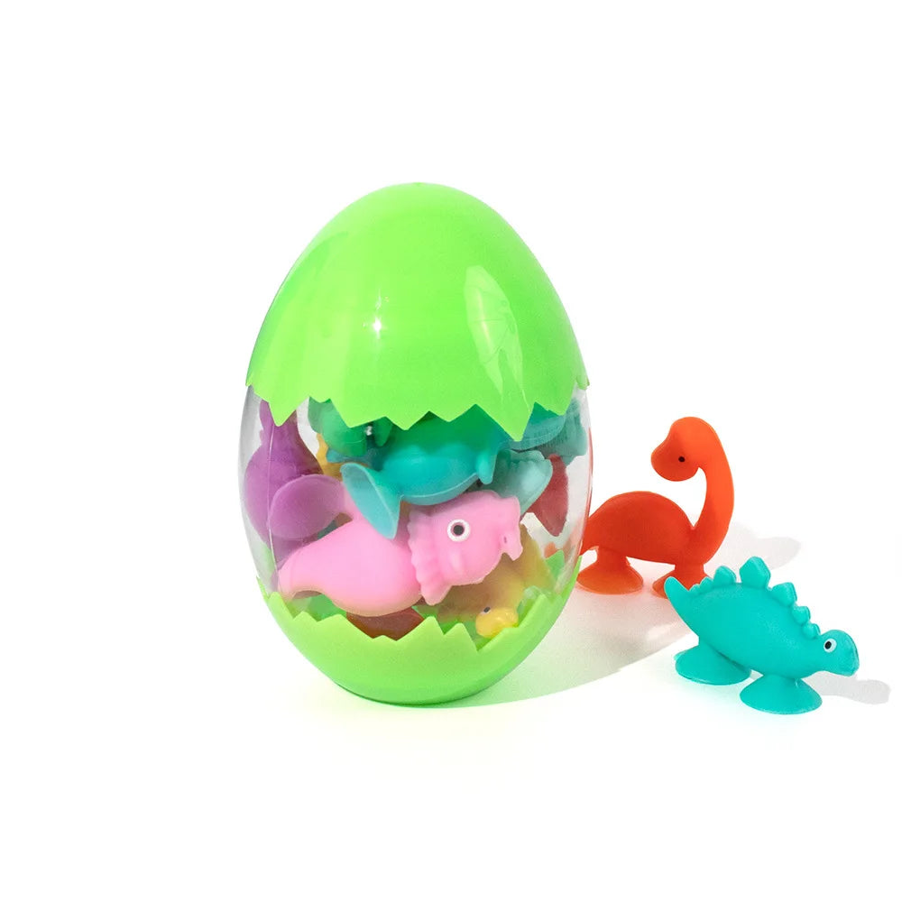 Soft Silicone Animal Building Blocks with Suction Cups