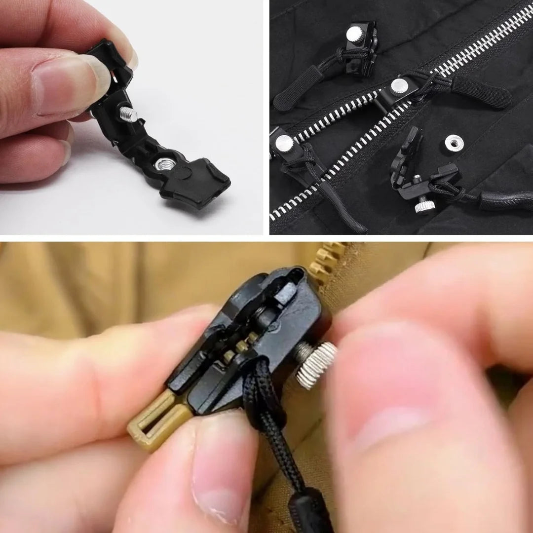 Universal Replacement Zipper Heads for Jackets, Bags & Luggage