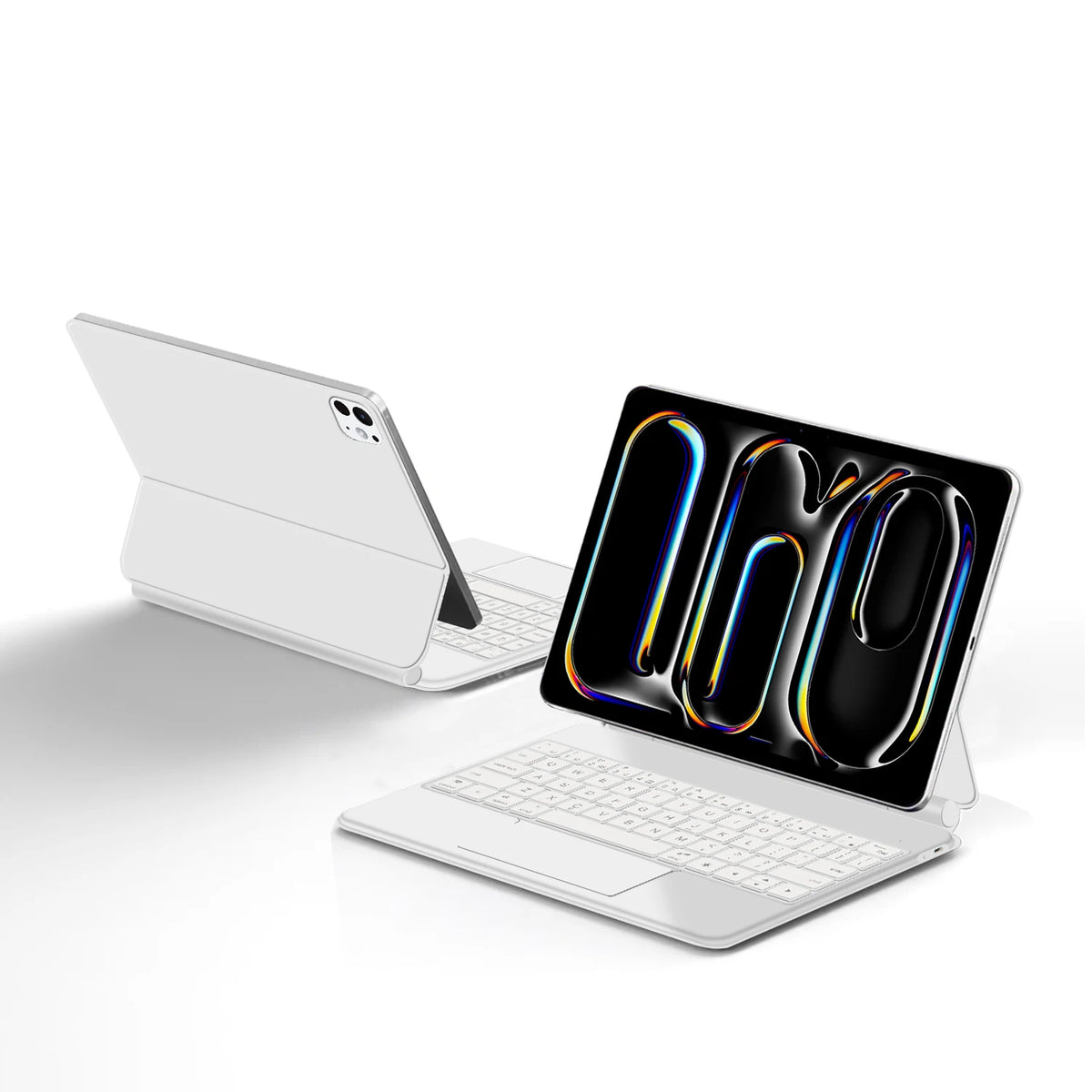 iPad Magic Keyboard Case with Backlit Keys and Touchpad