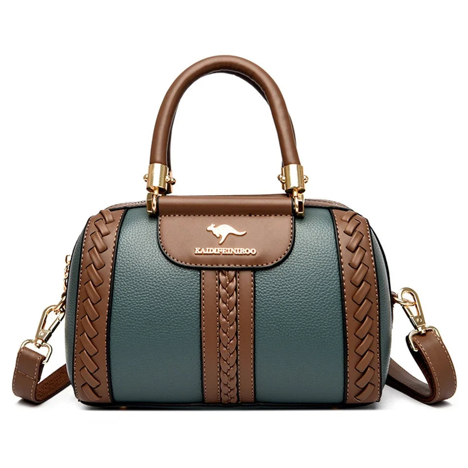 Luxury Leather Shoulder & Crossbody Bag for Women