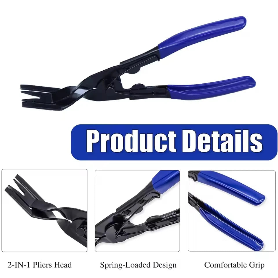 Car Trim Clip Removal Pliers Set