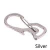 Edelstahl Multi-Tool Karabiner-Schlüsselanhänger