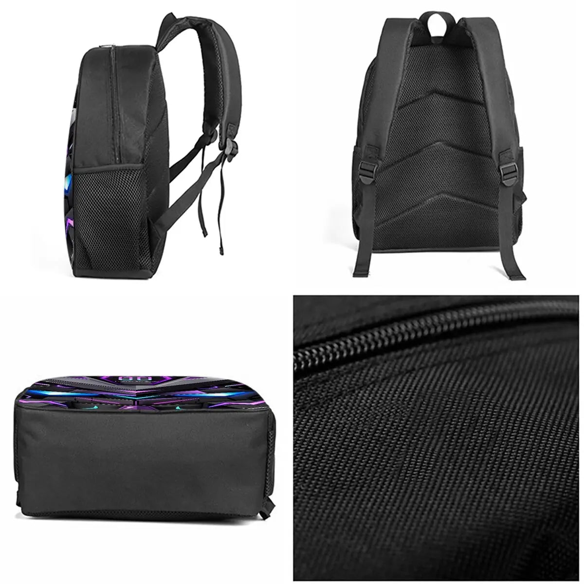 Mechanical Robot 3-Piece School Backpack Set