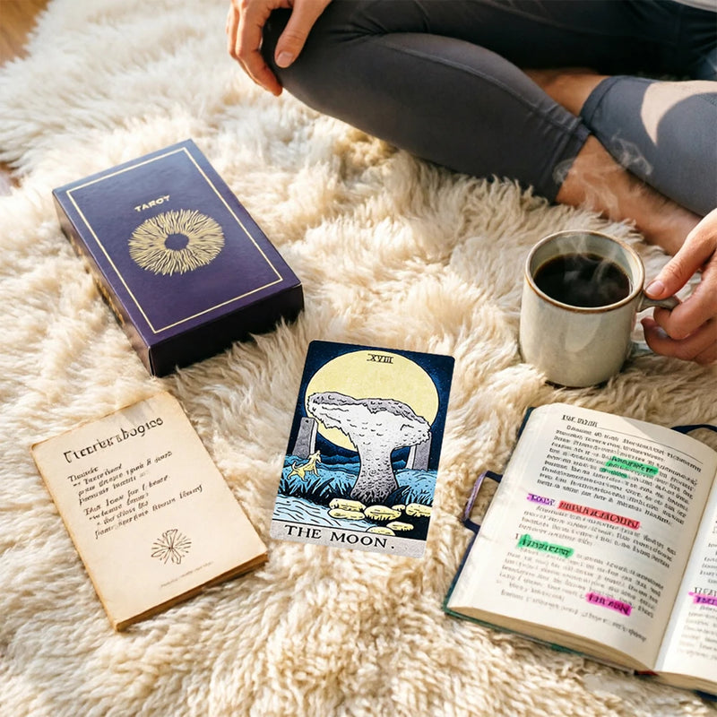 Klassisches 78-Karten Tarot-Deck mit Einsteiger-Guide